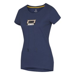 Ocun Classic camiseta mujer - blue sargasso sea tape